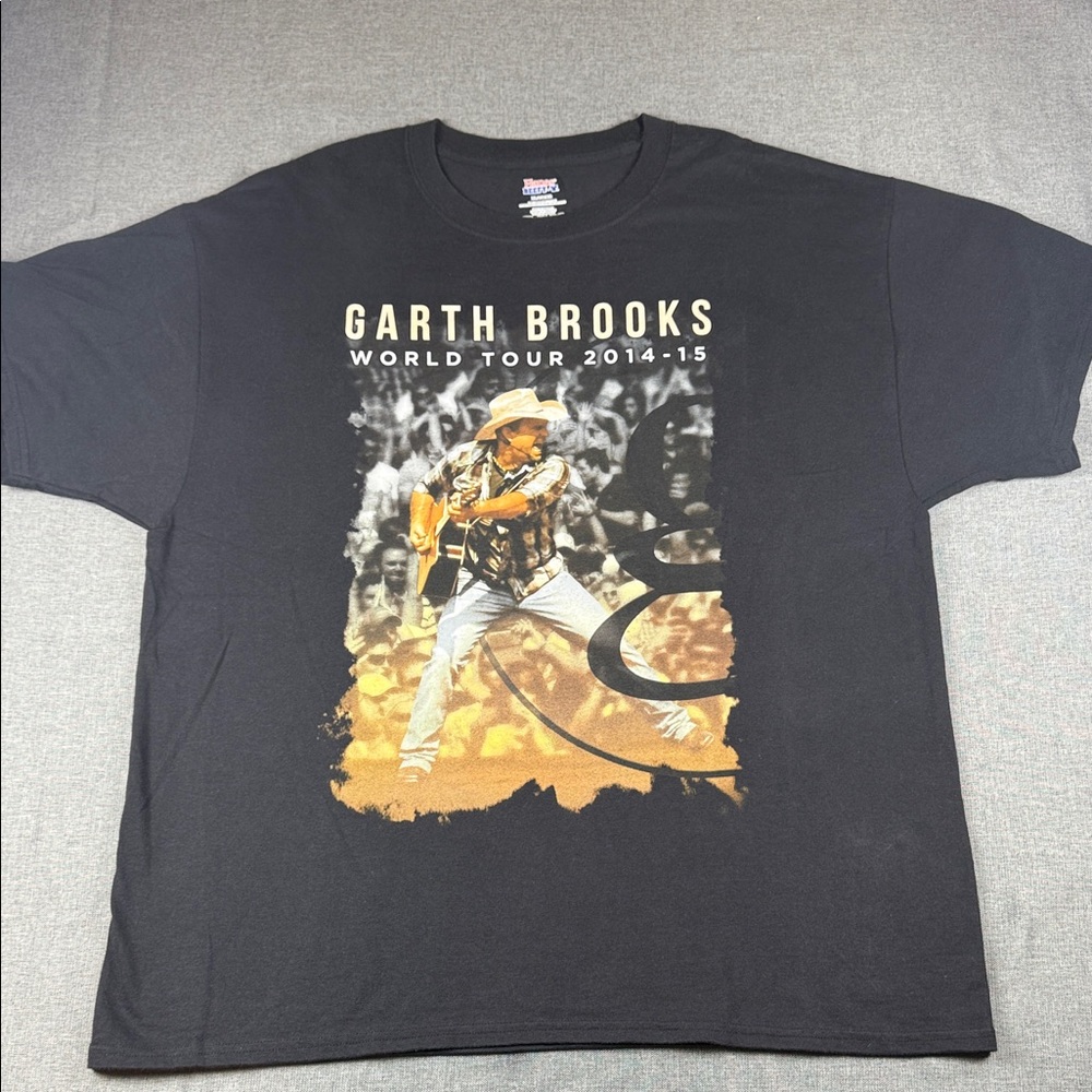 Garth Brooks World Tour‎ 2014-2015 Black T Shirt XL